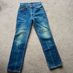 Vintage orange label LEVI jeans 👖